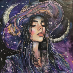 🌒🔮A Girl Mystic Dreamer & Moon Child