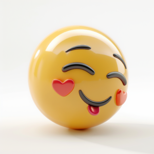 Flirty Emoji