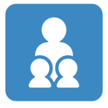Family: Adult with Two Children