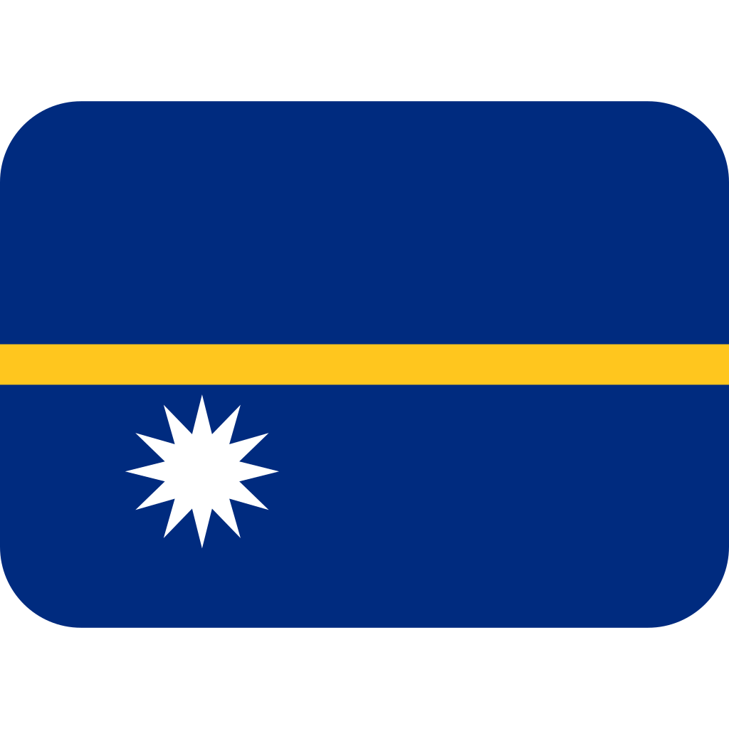 🇳🇷 Nauru emoji meaning