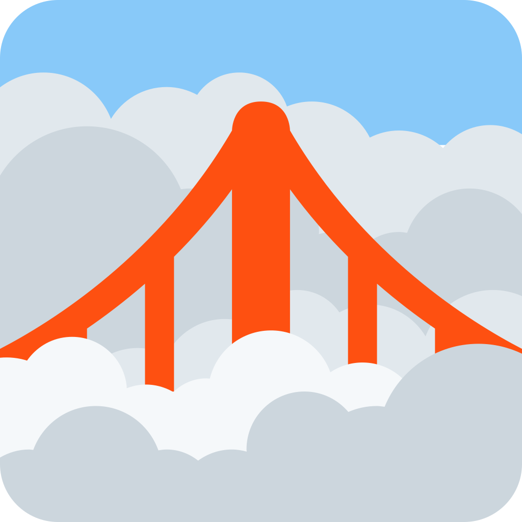 🌁 Foggy Emoji Meaning