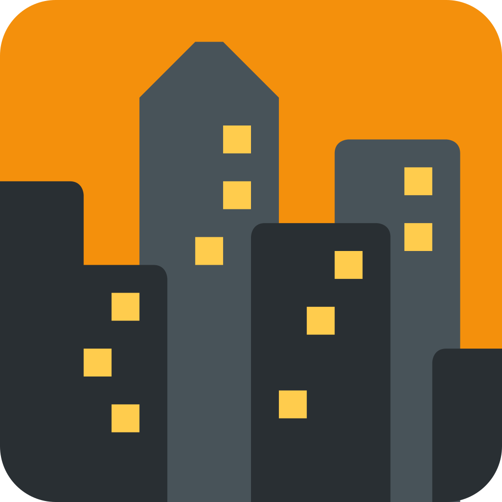 🌆 Cityscape at Dusk Emoji Meaning