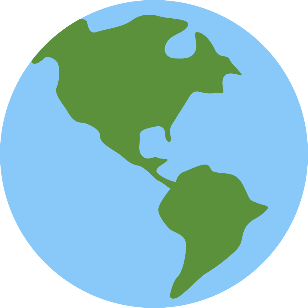 🌎 Globe Showing Americas Emoji Meaning