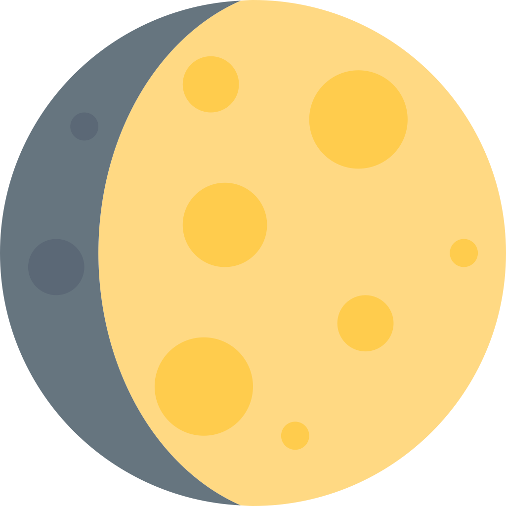 🌔 Waxing Gibbous Moon Emoji Meaning