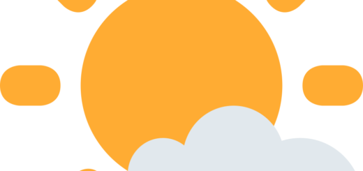 🌤 Sun Behind Small Cloud Emoji Meaning