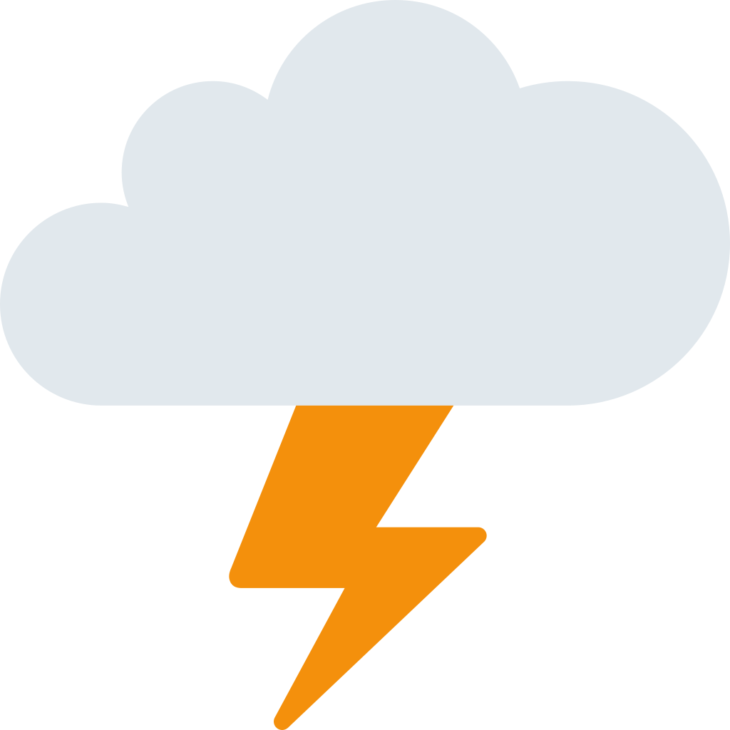 🌩 Cloud With Lightning Emoji Meaning
