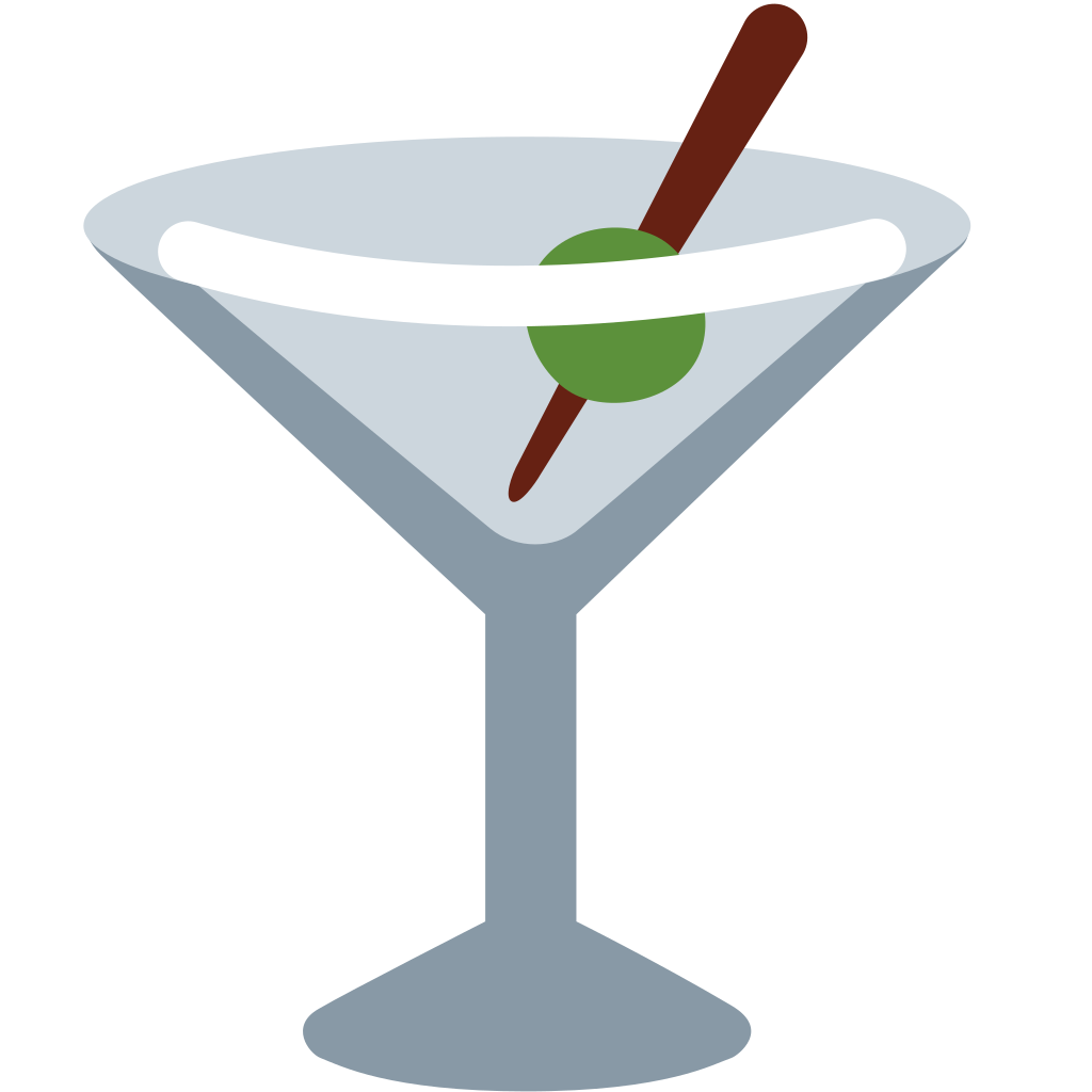 🍸 Cocktail Glass Emoji Meaning