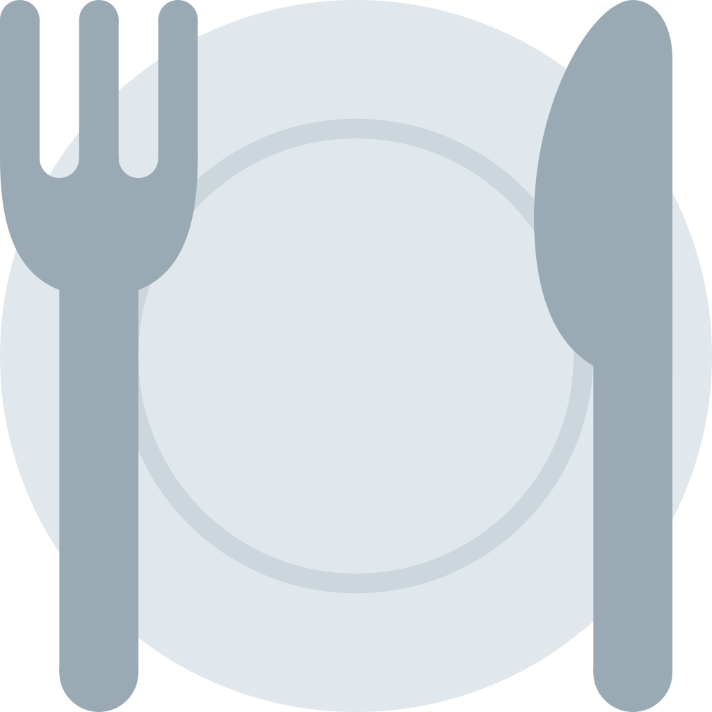 🍽 Fork and Knife with Plate Emoji Meaning