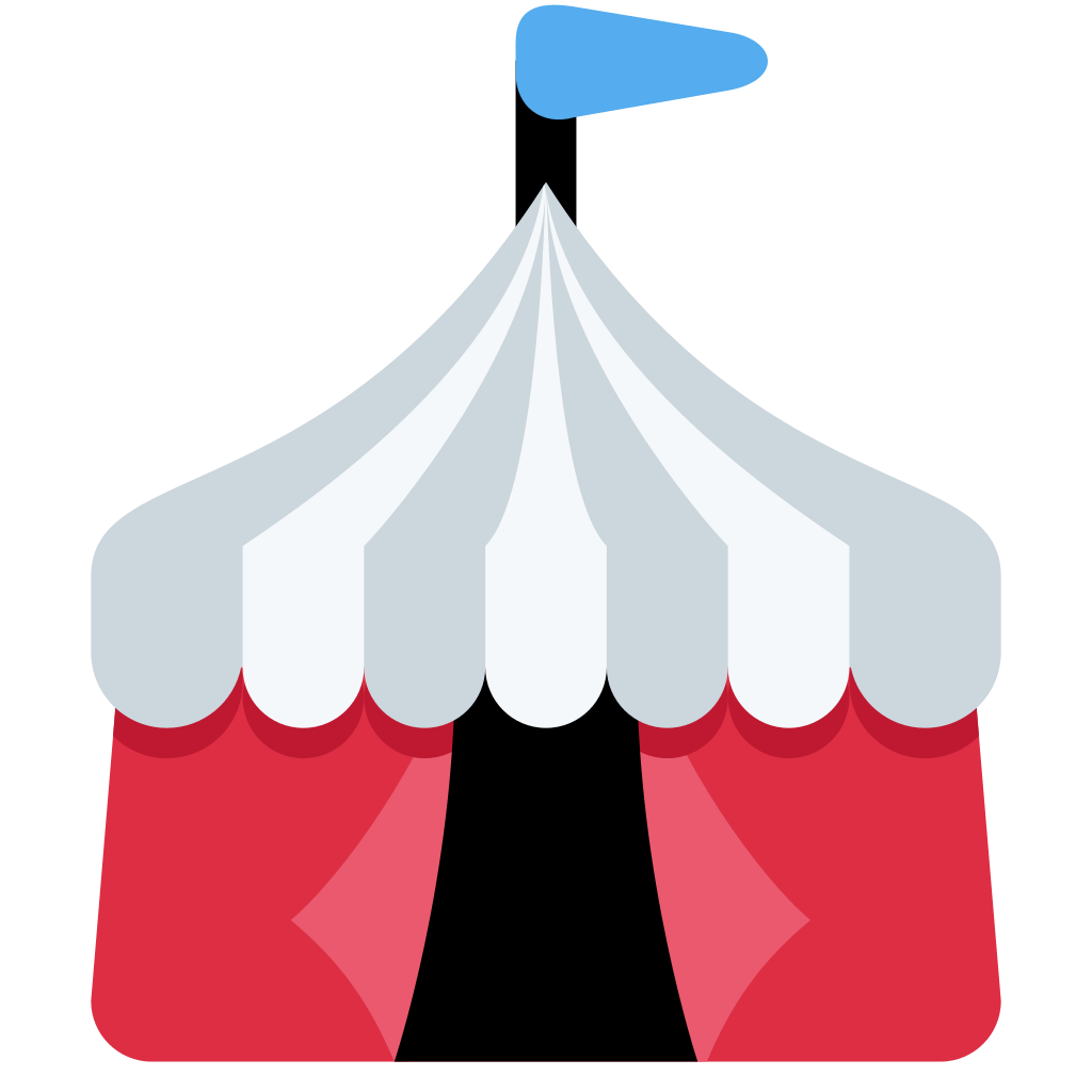 🎪 Circus Tent Emoji Meaning