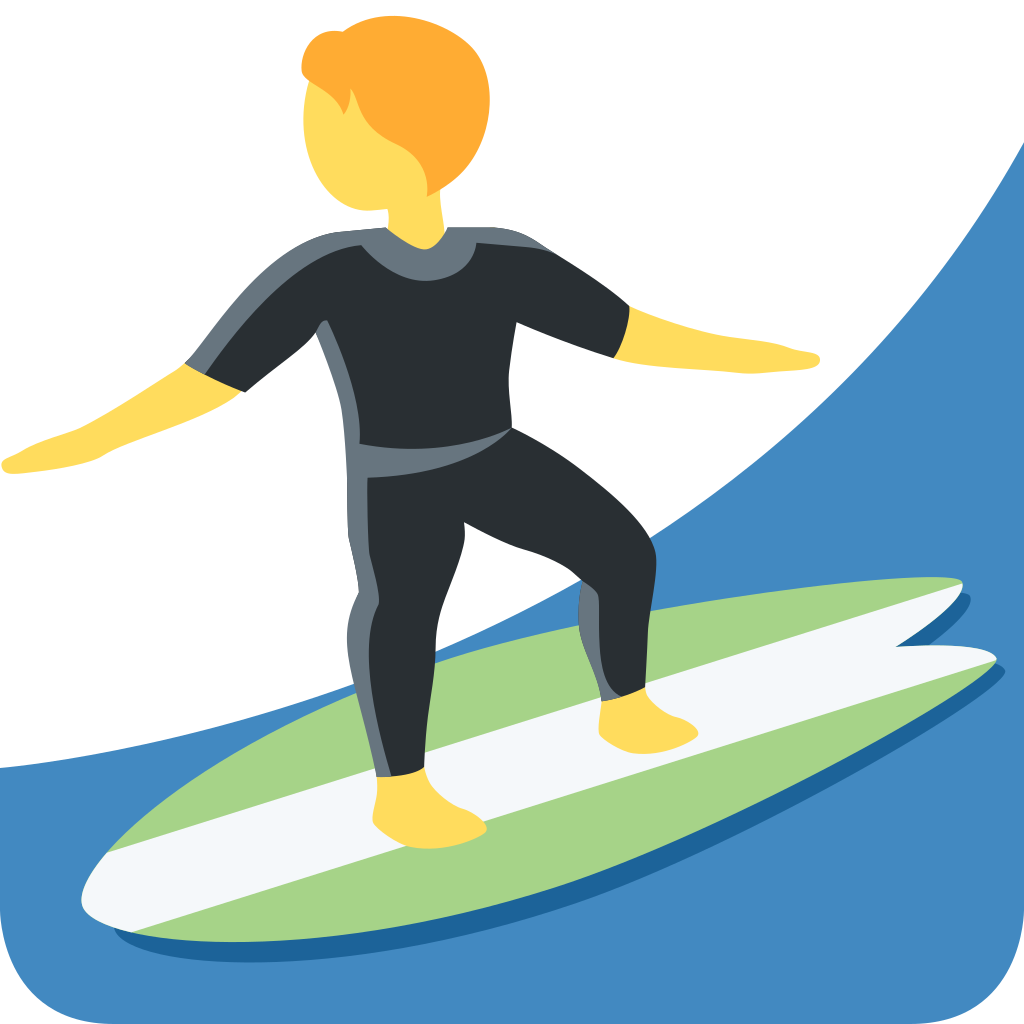 🏄 Person Surfing Emoji Meaning