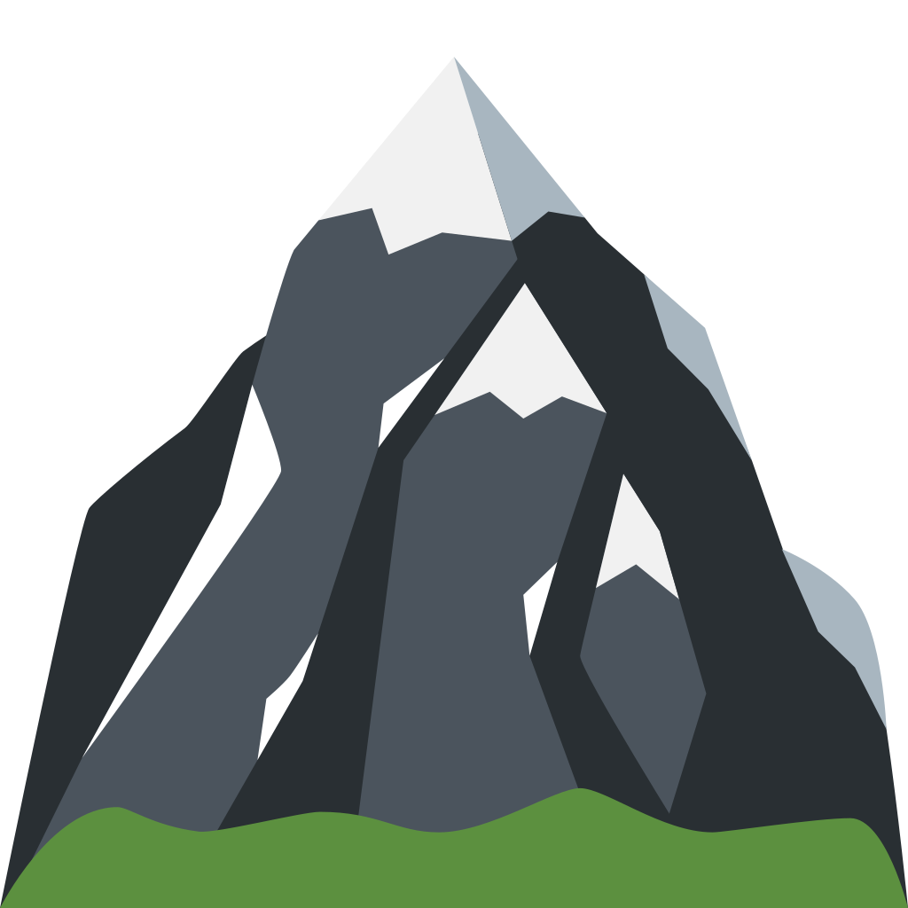 🏔 Snow-Capped Mountain Emoji Meaning