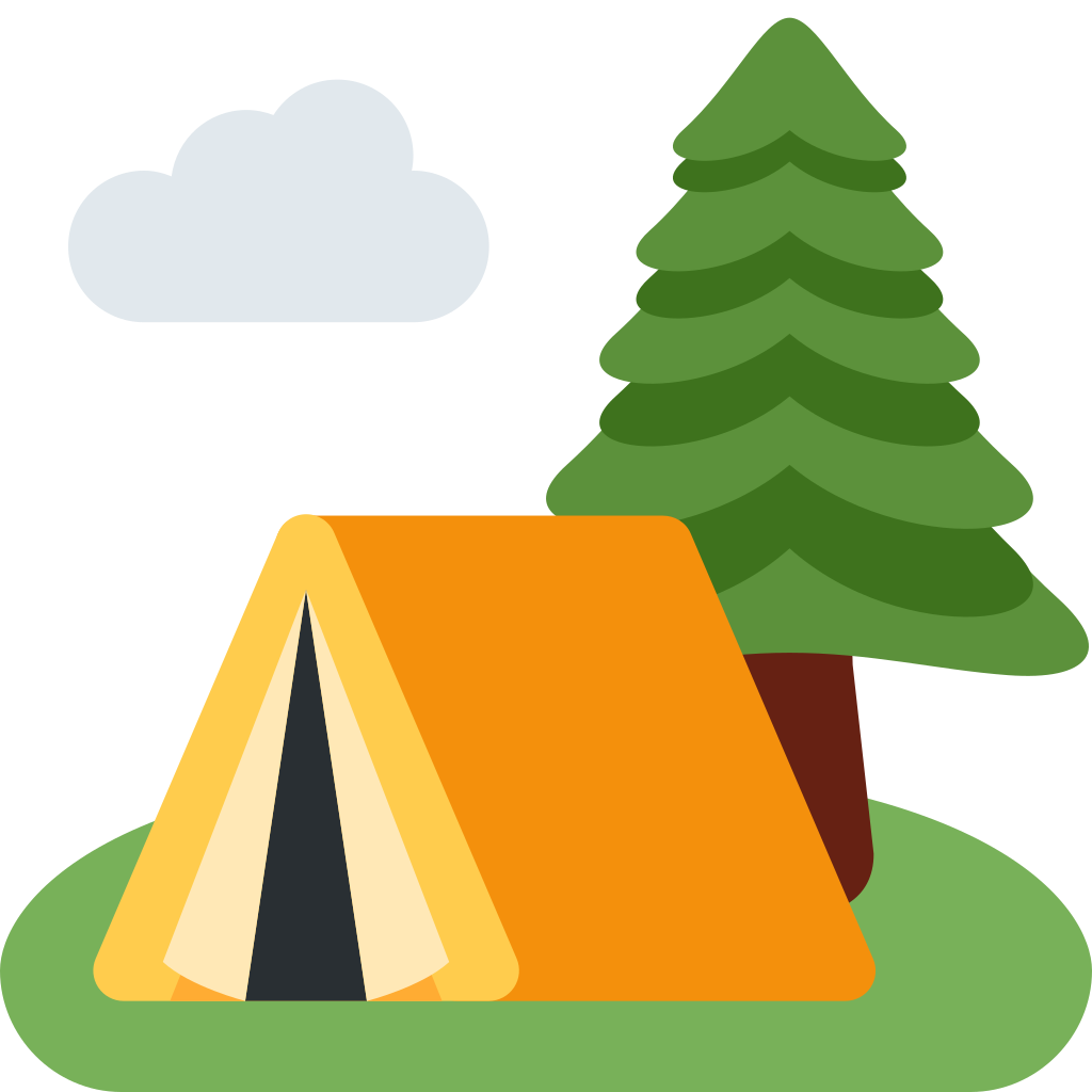 🏕 Camping emoji meaning