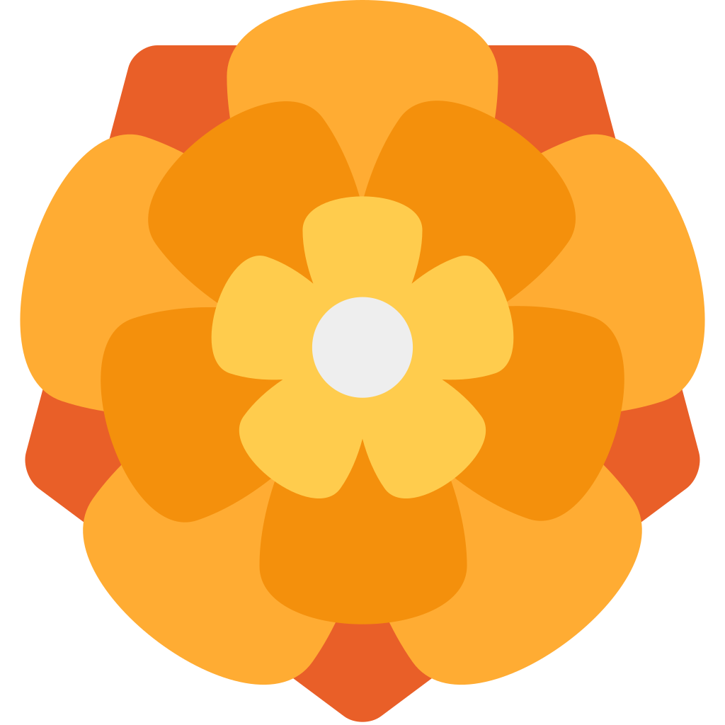 Rosette 🏵 Emoji Meaning