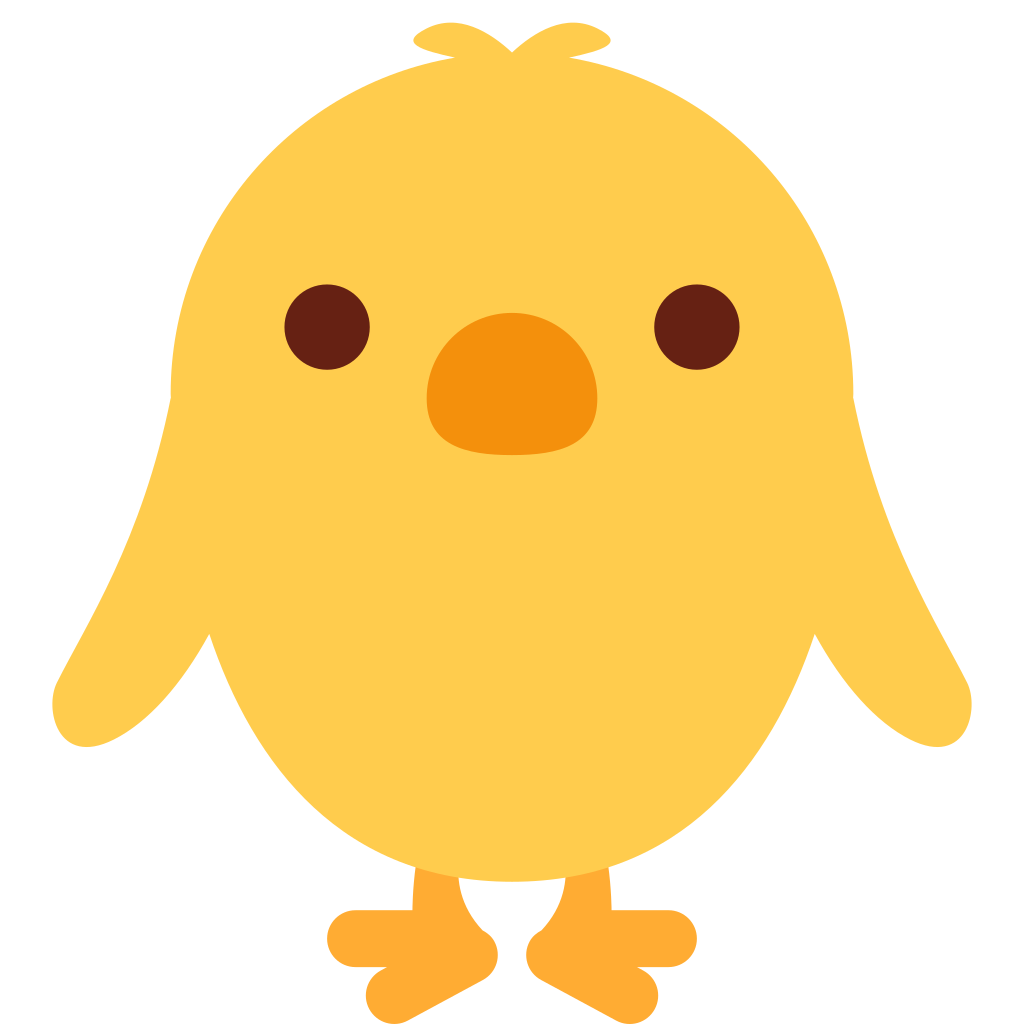 🐥 Front-Facing Baby Chick Emoji Meaning