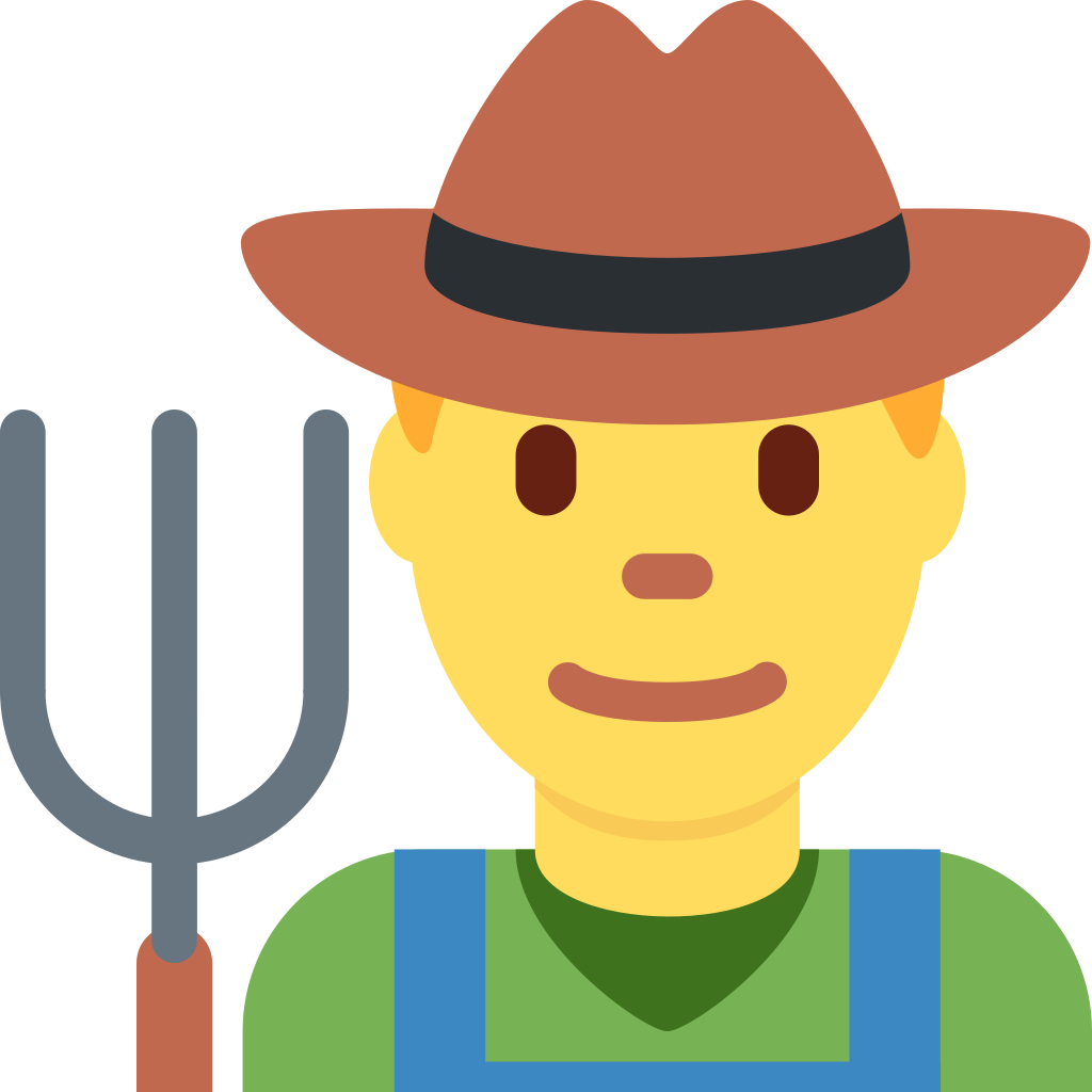 👨‍🌾 Man Farmer Emoji Meaning