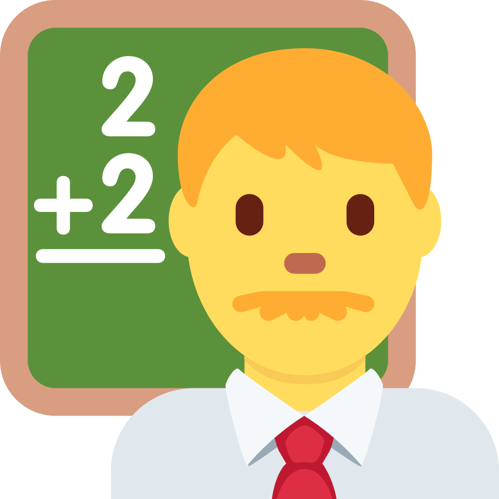 👨‍🏫 Man Teacher Emoji Meaning