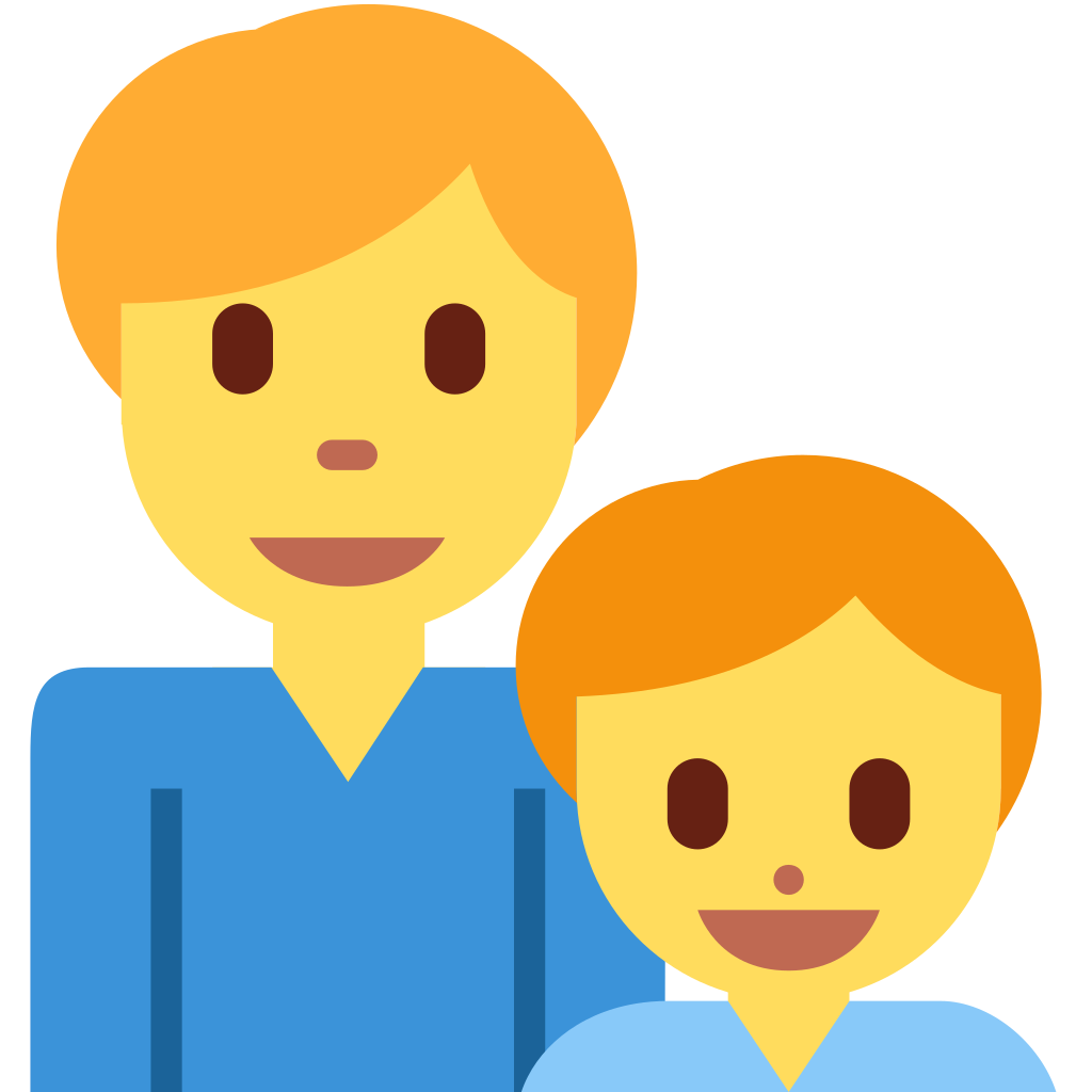 👨‍👦 Family: Man and Boy Emoji Meaning