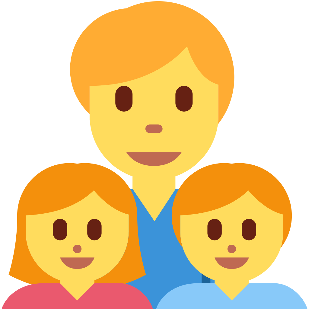 👨‍👧‍👦 Family: Man, Girl, and Boy emoji meaning