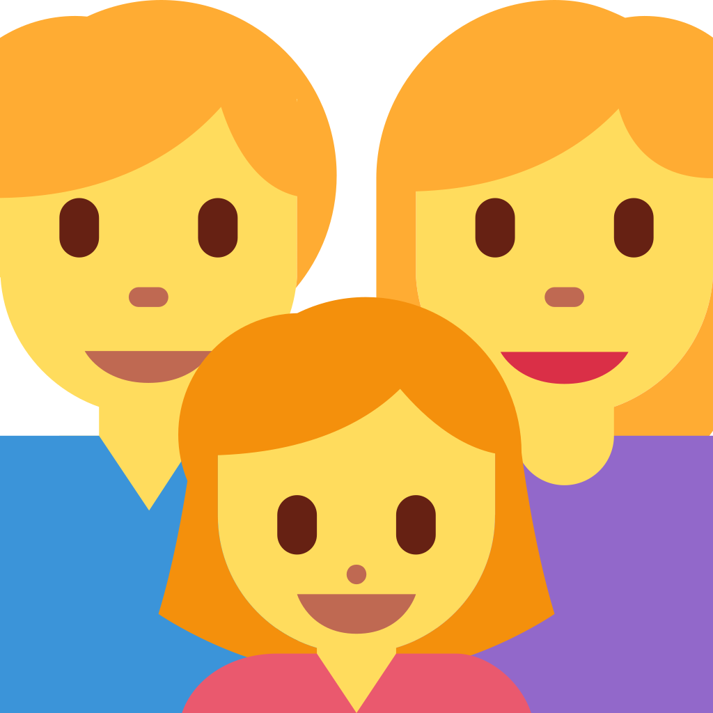 👨‍👩‍👧 Family: Man, Woman, Girl Emoji Meaning