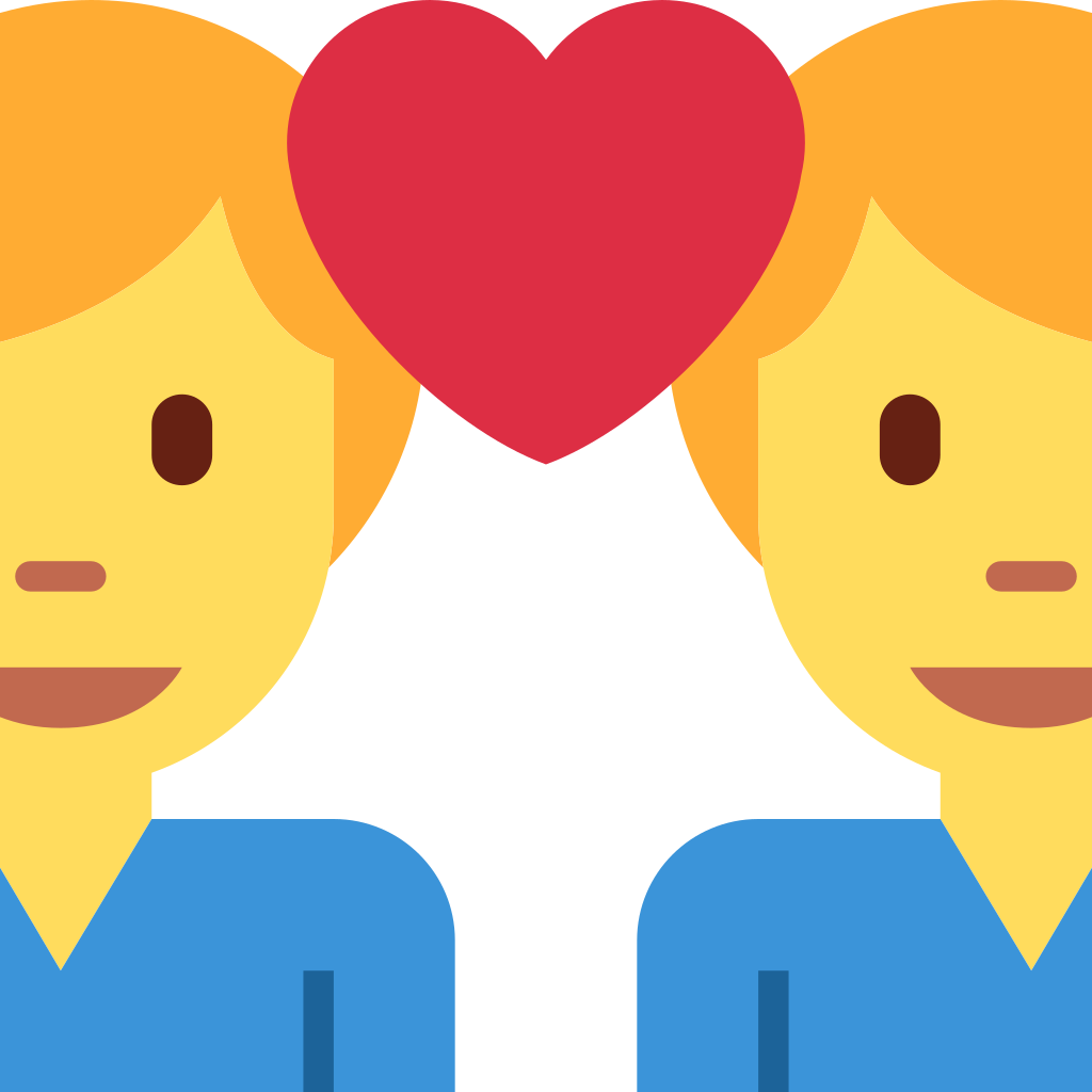 👨‍❤️‍👨 Couple with Heart: Emoji Meaning