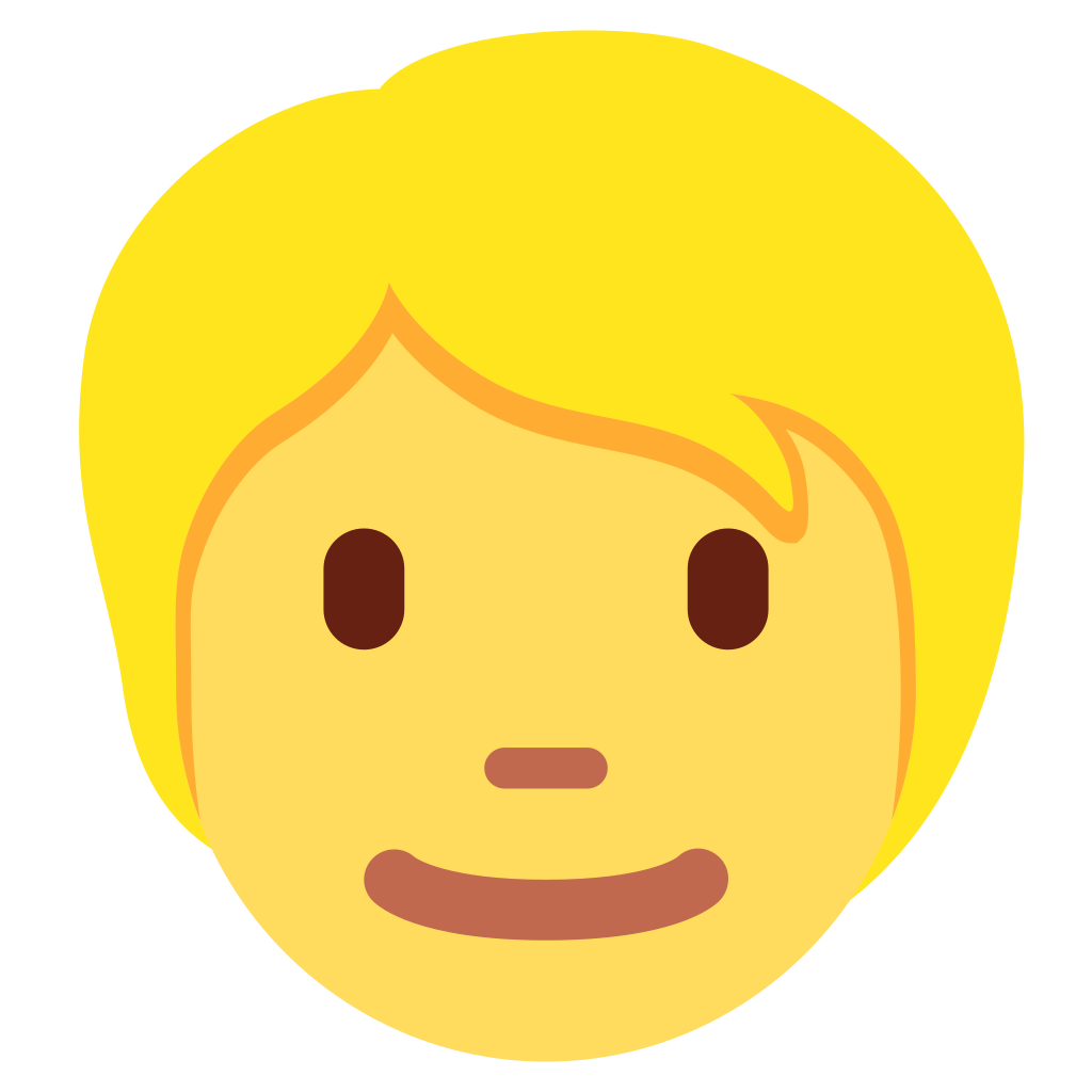 👱 Person Blond Hair Emoji Meaning