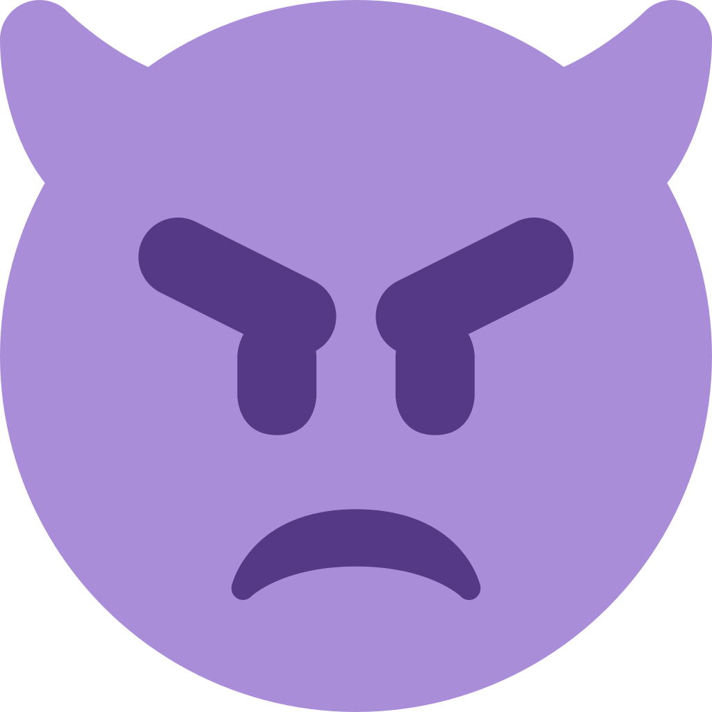 👿 Angry Face with Horns Emoji Meaning