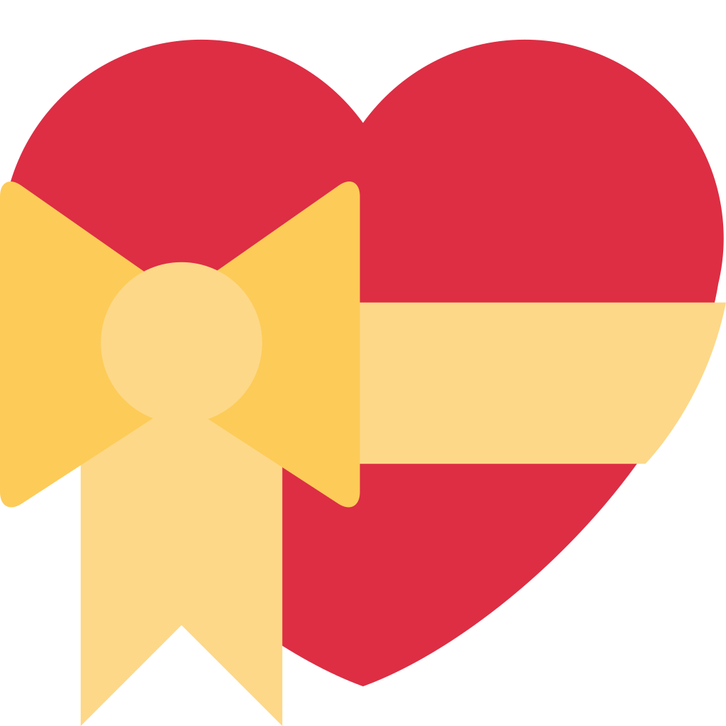 💝 Heart with Ribbon Emoji Meaning