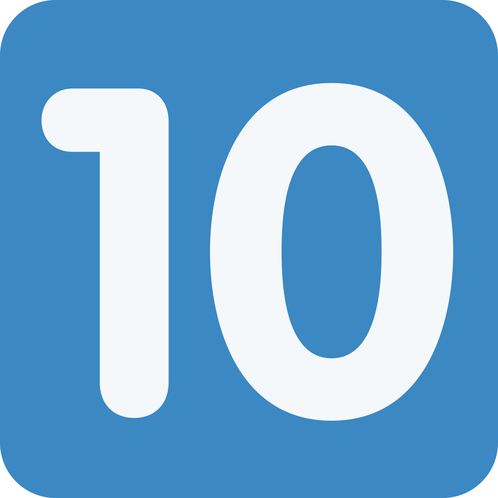 🔟 Keycap 10 Emoji Meaning