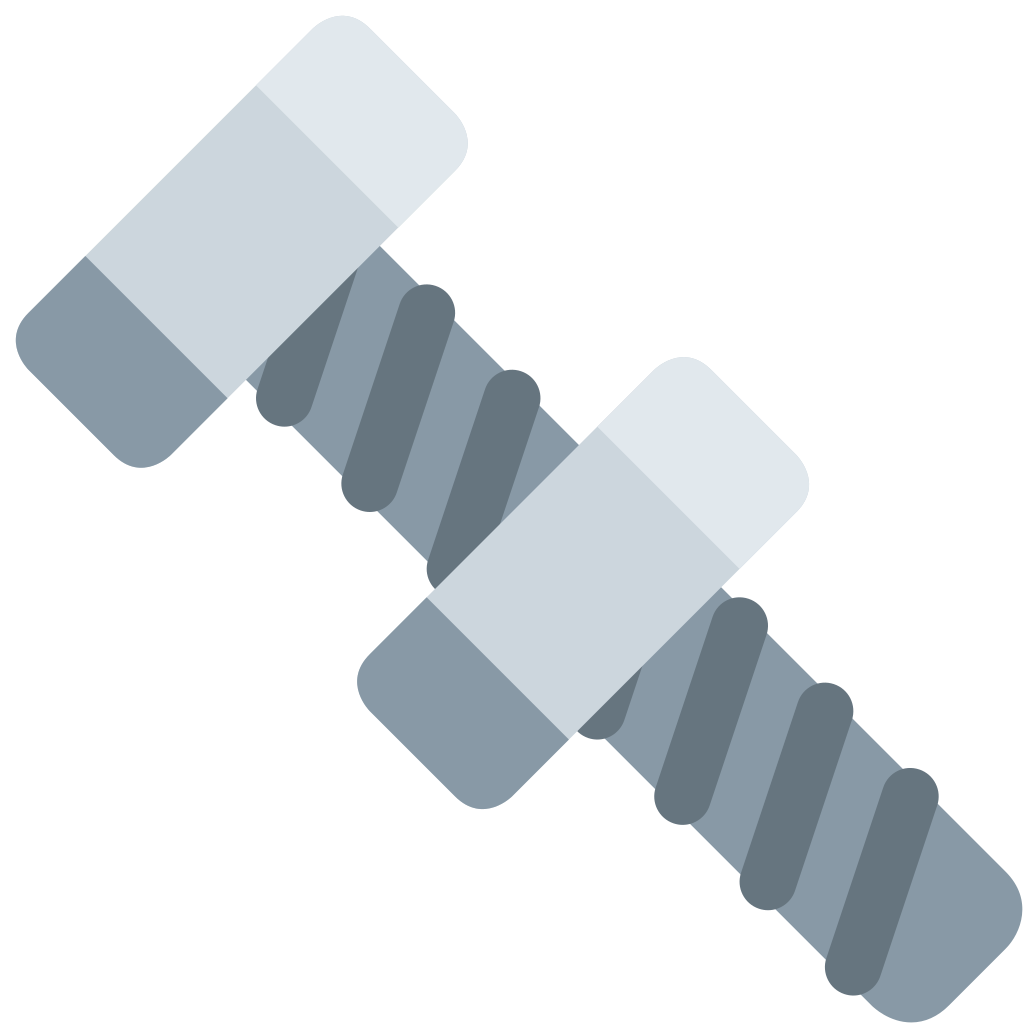 🔩 Nut and Bolt emoji meaning