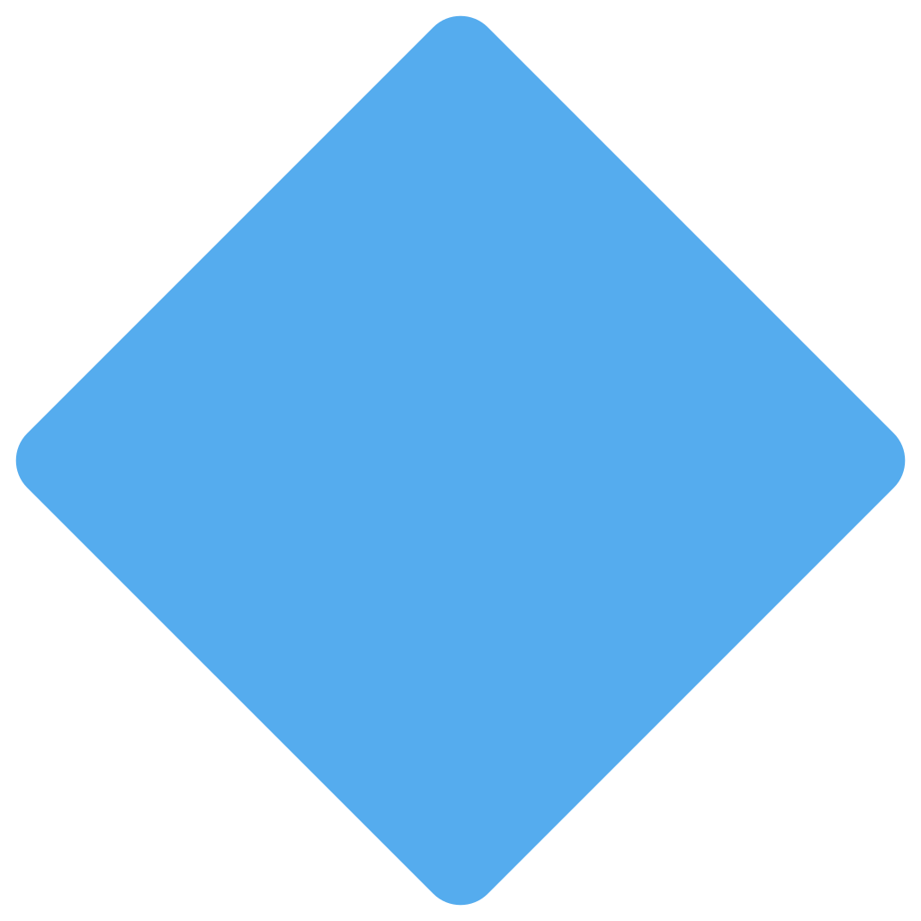 🔷 Large Blue Diamond Emoji Meaning