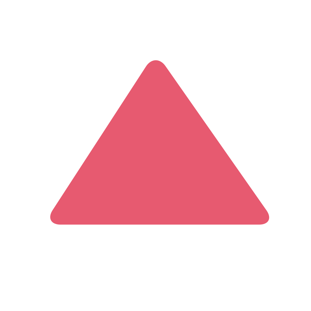 🔺 Red Triangle Pointed Up Emoji Meaning