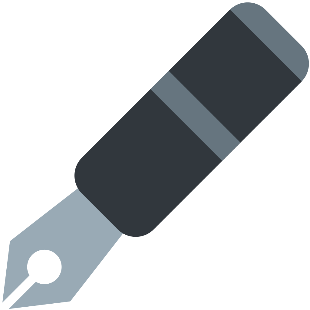 🖋 Fountain Pen Emoji Meaning