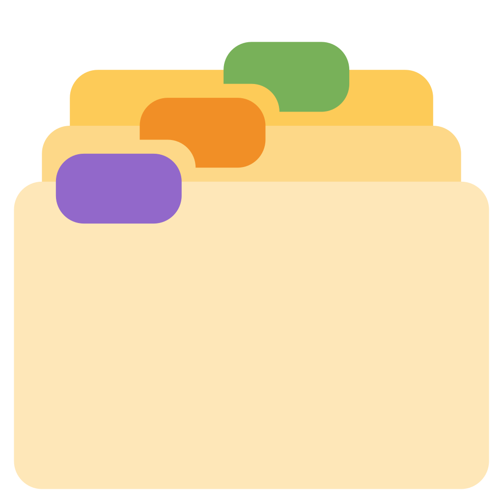 🗂 Card Index Dividers Emoji Meaning