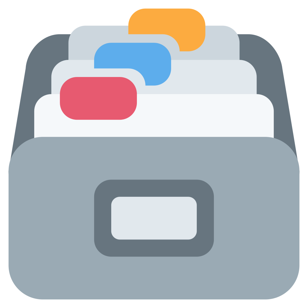 🗃 Card File Box Emoji Meaning