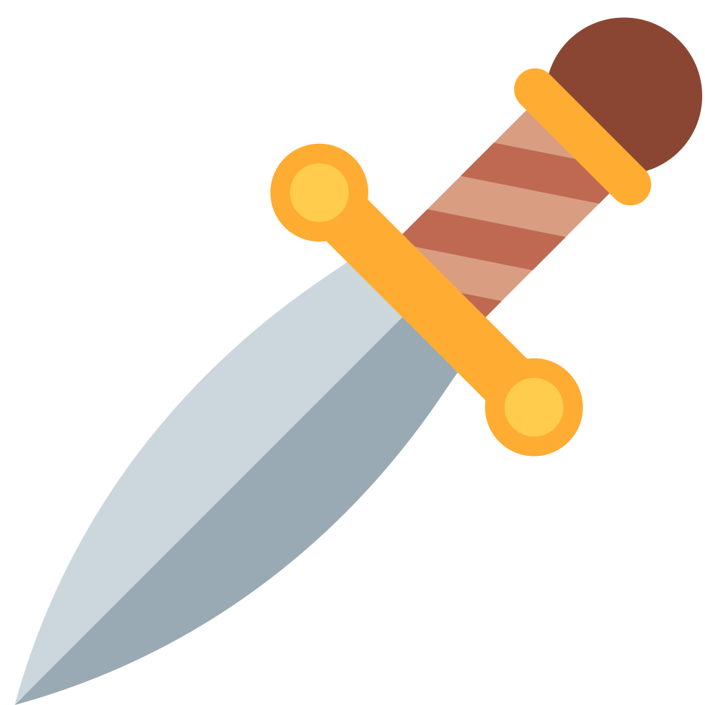 🗡 Dagger Emoji Meaning