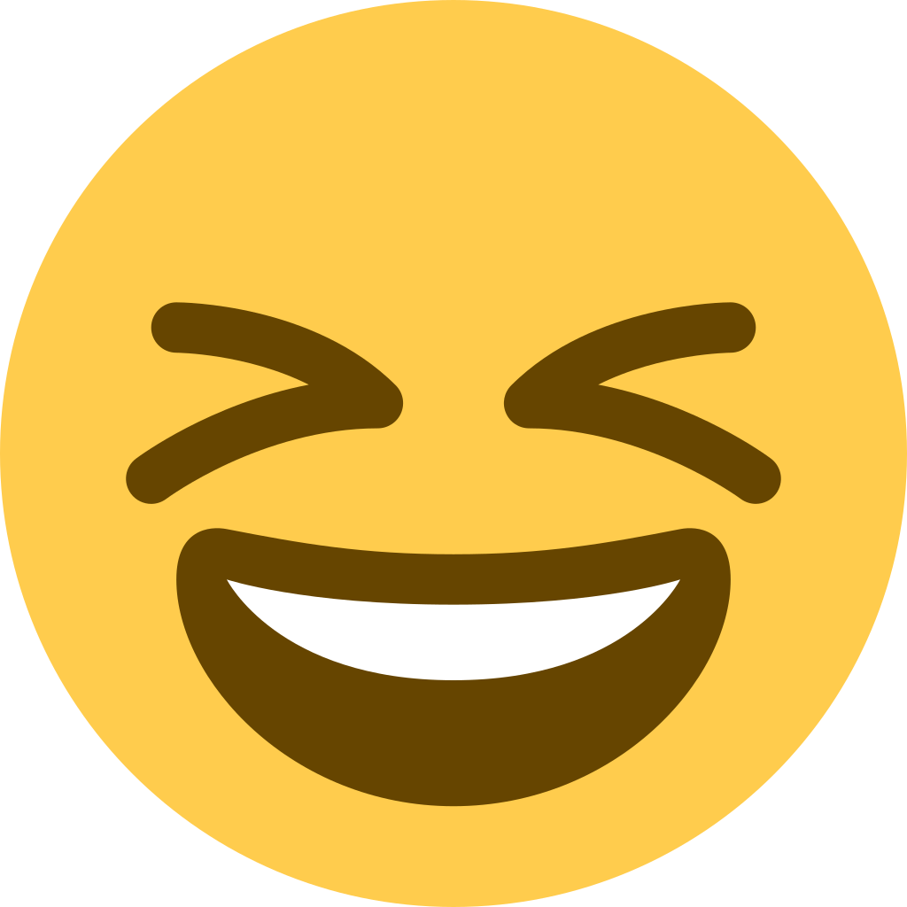 😆 Grinning Squinting Face Emoji Meaning