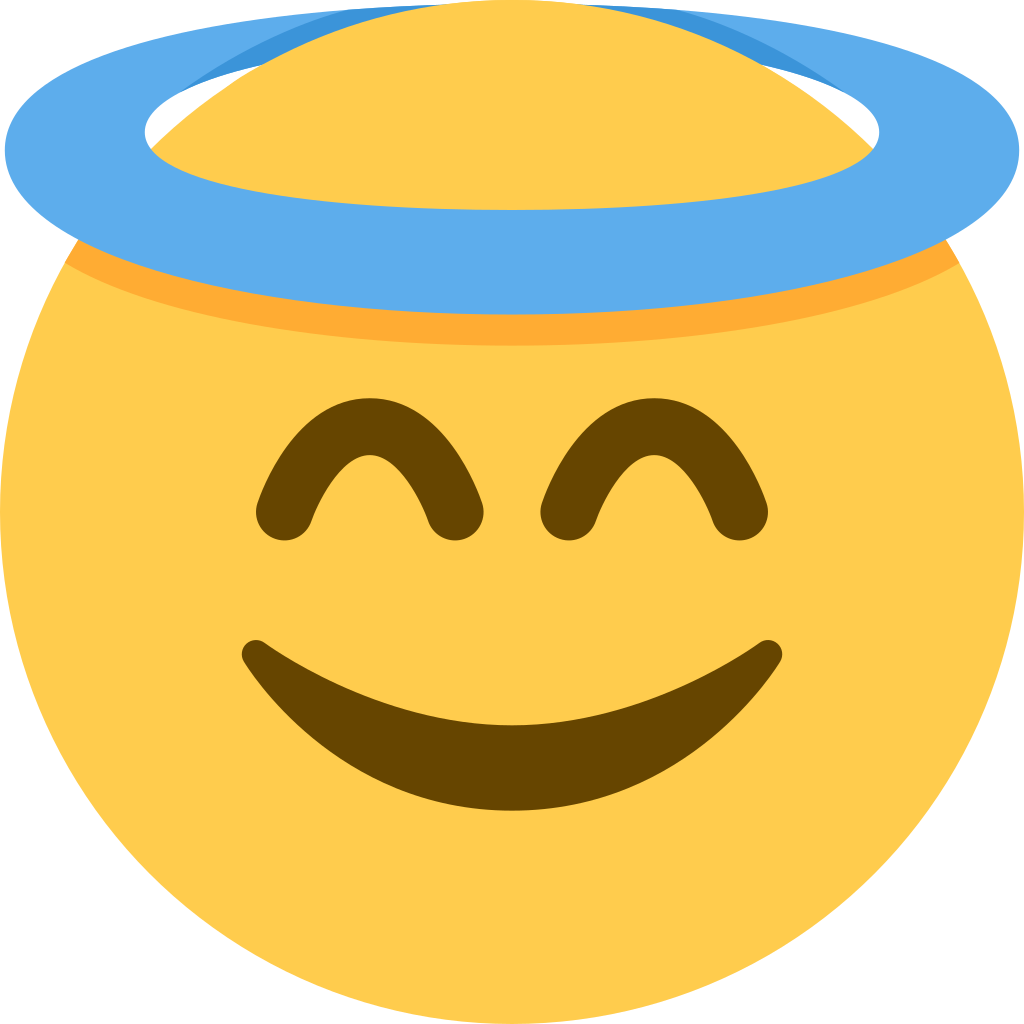 😇 Smiling Face with Halo Emoji Meaning