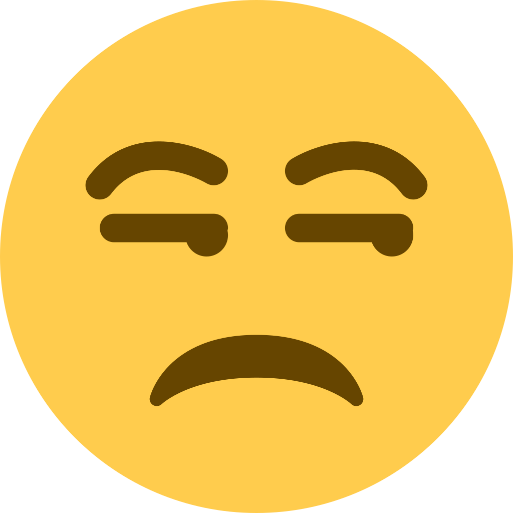 😒 Unamused Face Emoji Meaning
