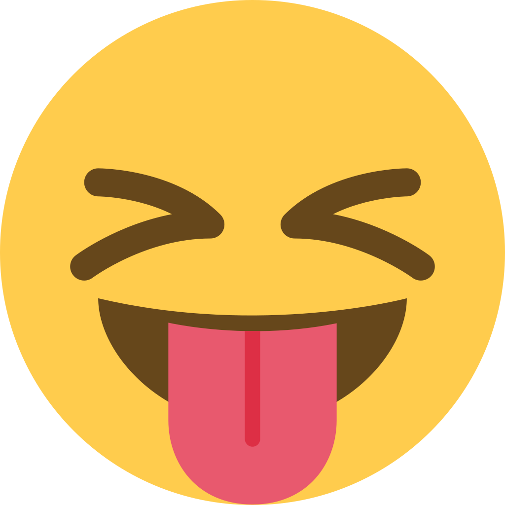 😝 Squinting Face With Tongue Emoji Meaning