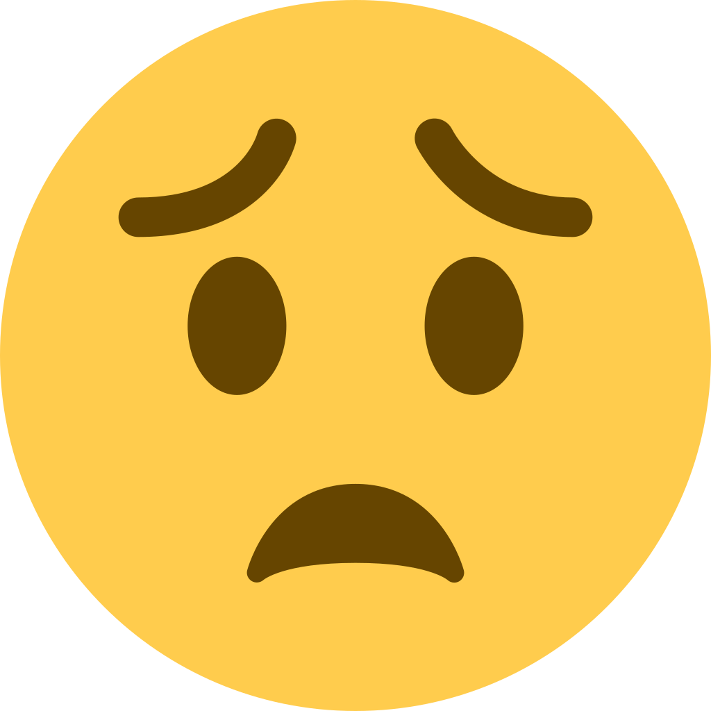 😟 Worried Face Emoji Meaning