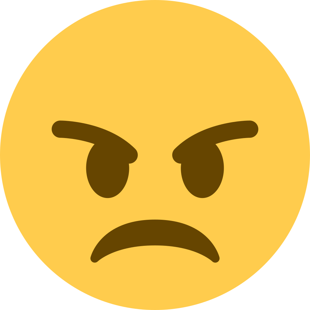 😠 Angry Face Emoji Meaning