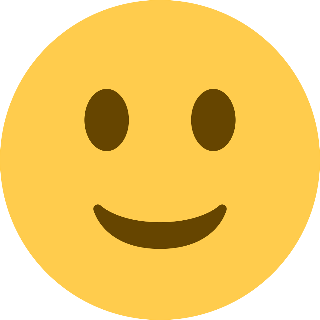 🙂 Slightly Smiling Face emoji meaning