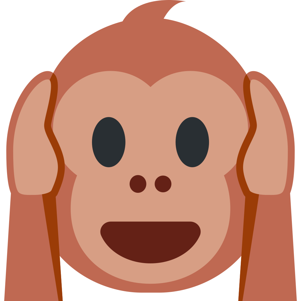🙉 Hear-No-Evil Monkey Emoji Meaning
