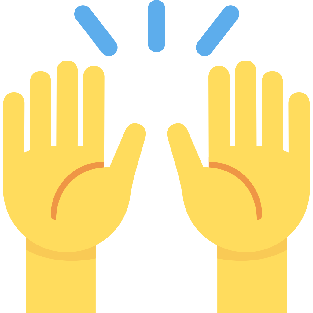 Raising Hands 🙌 Emoji Meaning