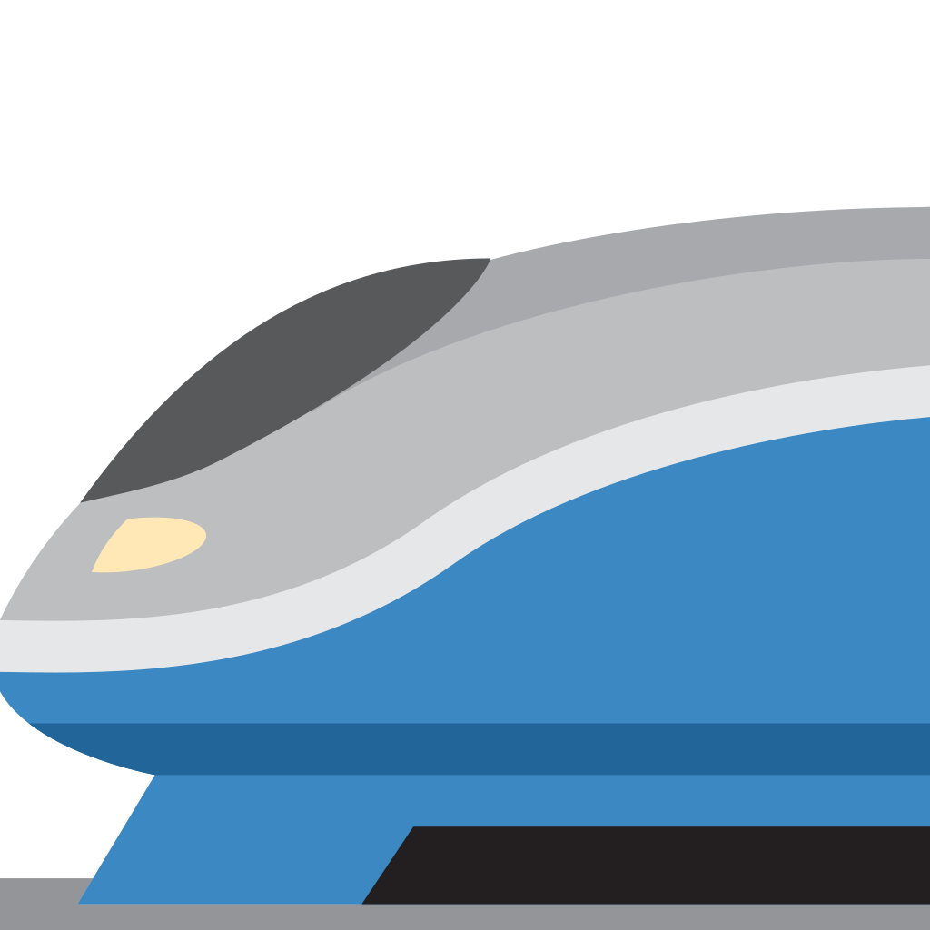 High-Speed Train 🚄 Emoji Meaning