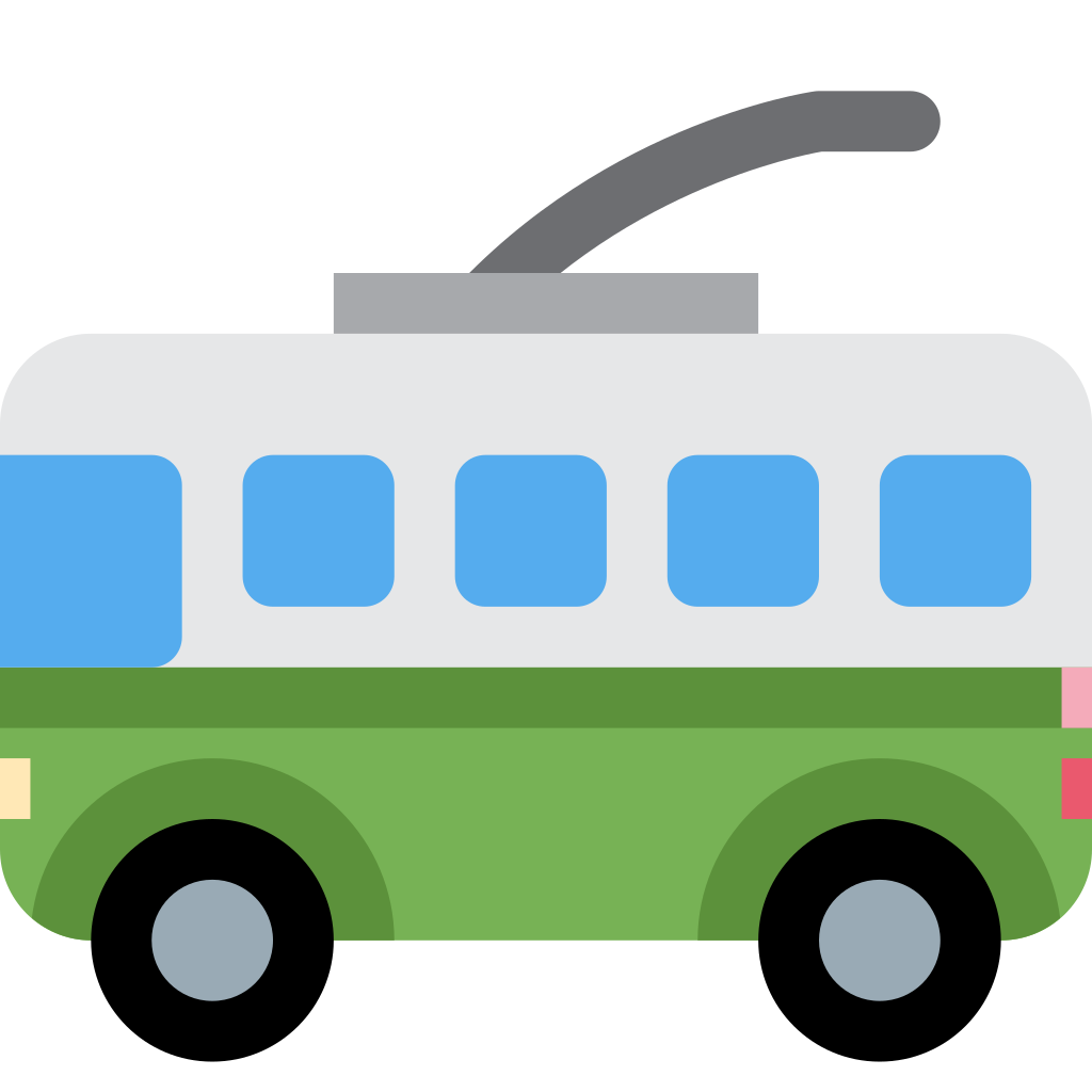 🚎 Trolleybus Emoji Meaning