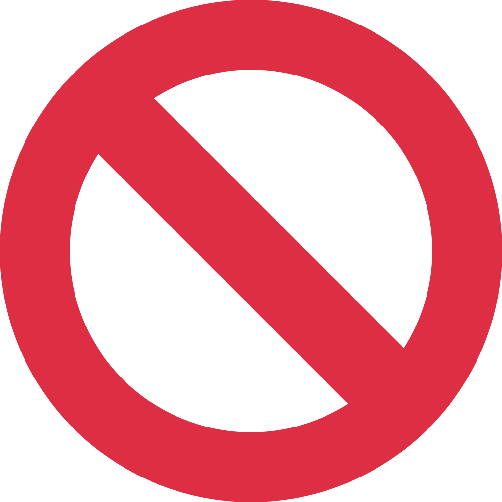 🚫 Prohibited Emoji Meaning