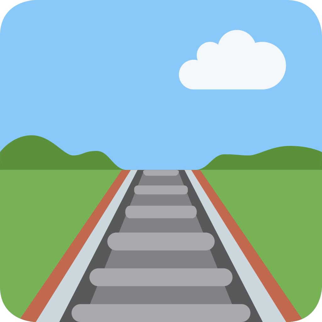 🛤 Railway Track Emoji Meaning