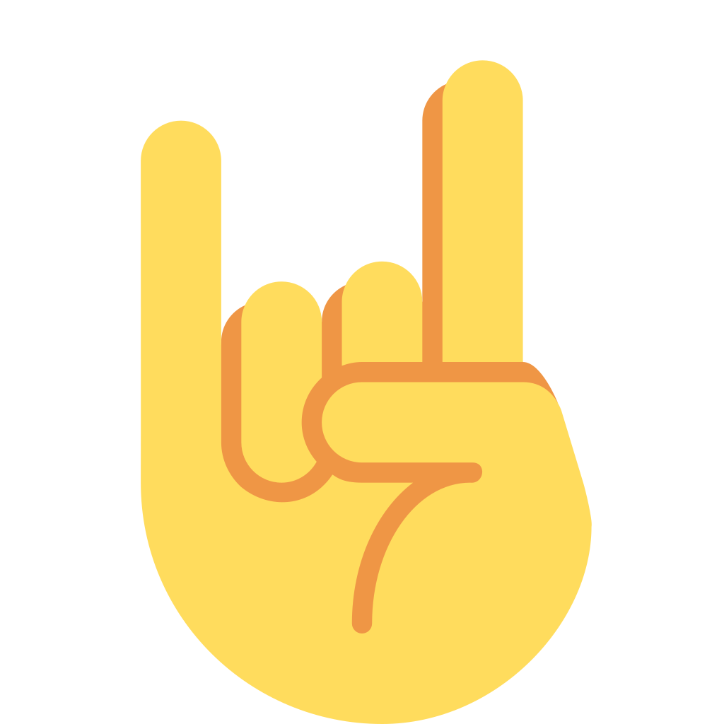 🤘 Sign of the Horns Emoji Meaning