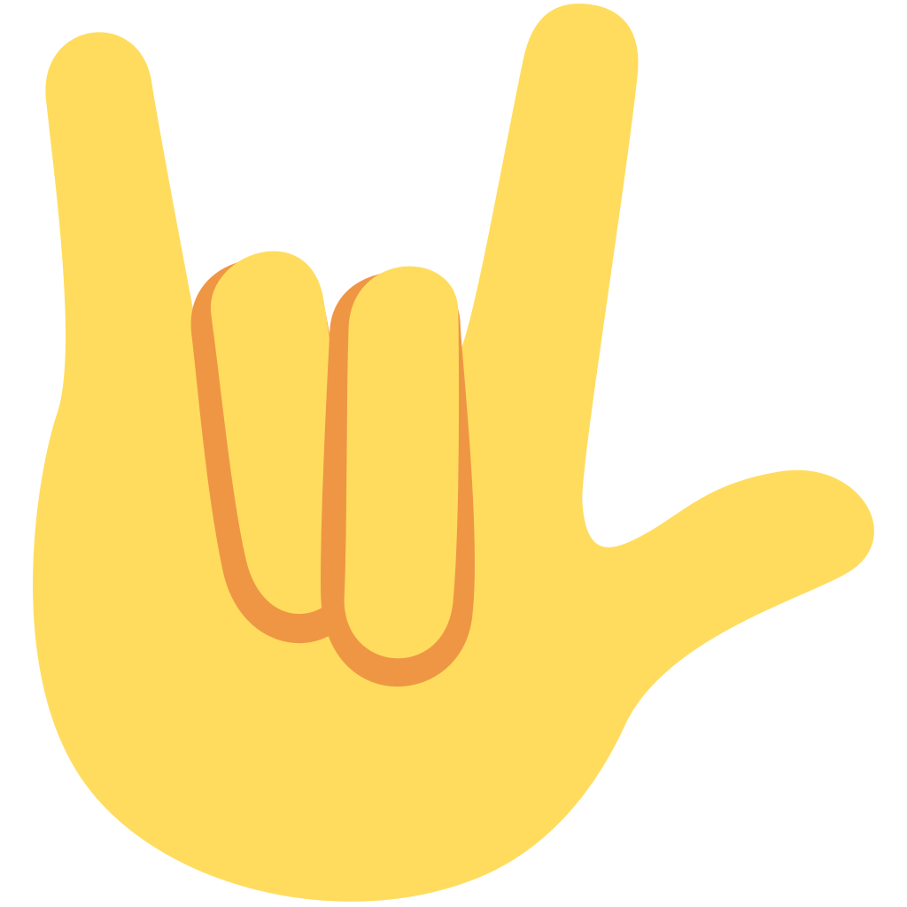 🤟 Love-You Gesture Emoji Meaning